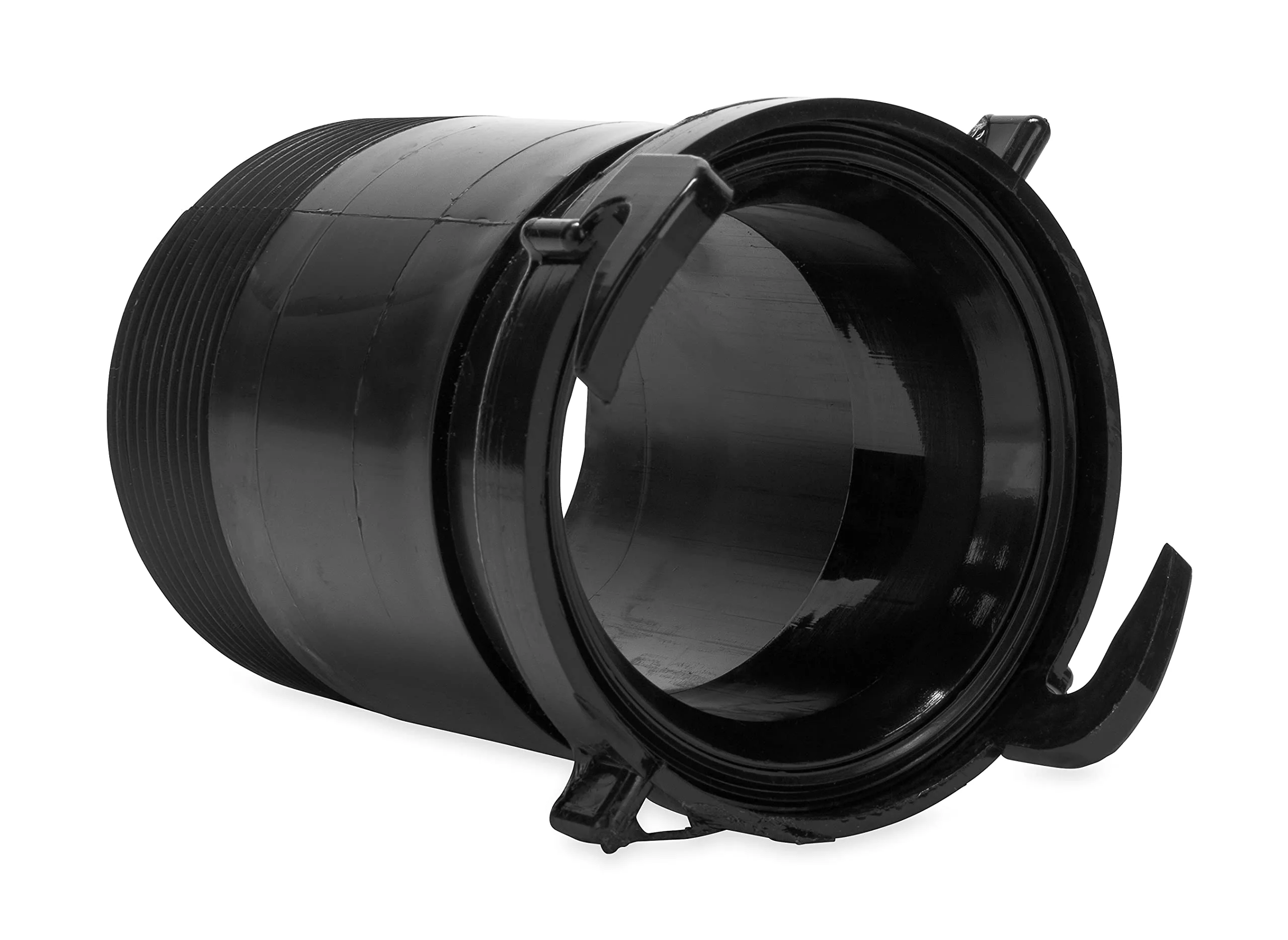 Camco Camper/RV Sewer Fitting Adapter | Features a Straight Fitting & Bayonet Fitting | Simple Camper Sewer Hose Hookup (39422) 1 Count (Pack of 1)