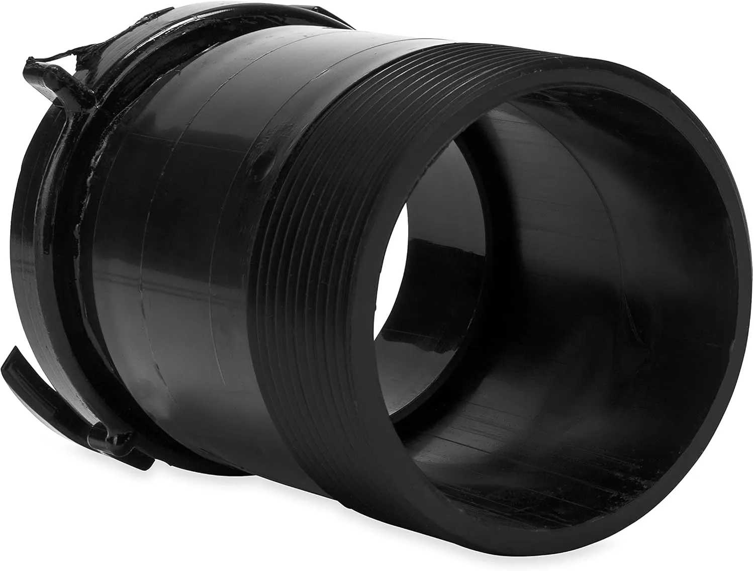 Camco Camper/RV Sewer Fitting Adapter | Features a Straight Fitting & Bayonet Fitting | Simple Camper Sewer Hose Hookup (39422) 1 Count (Pack of 1)