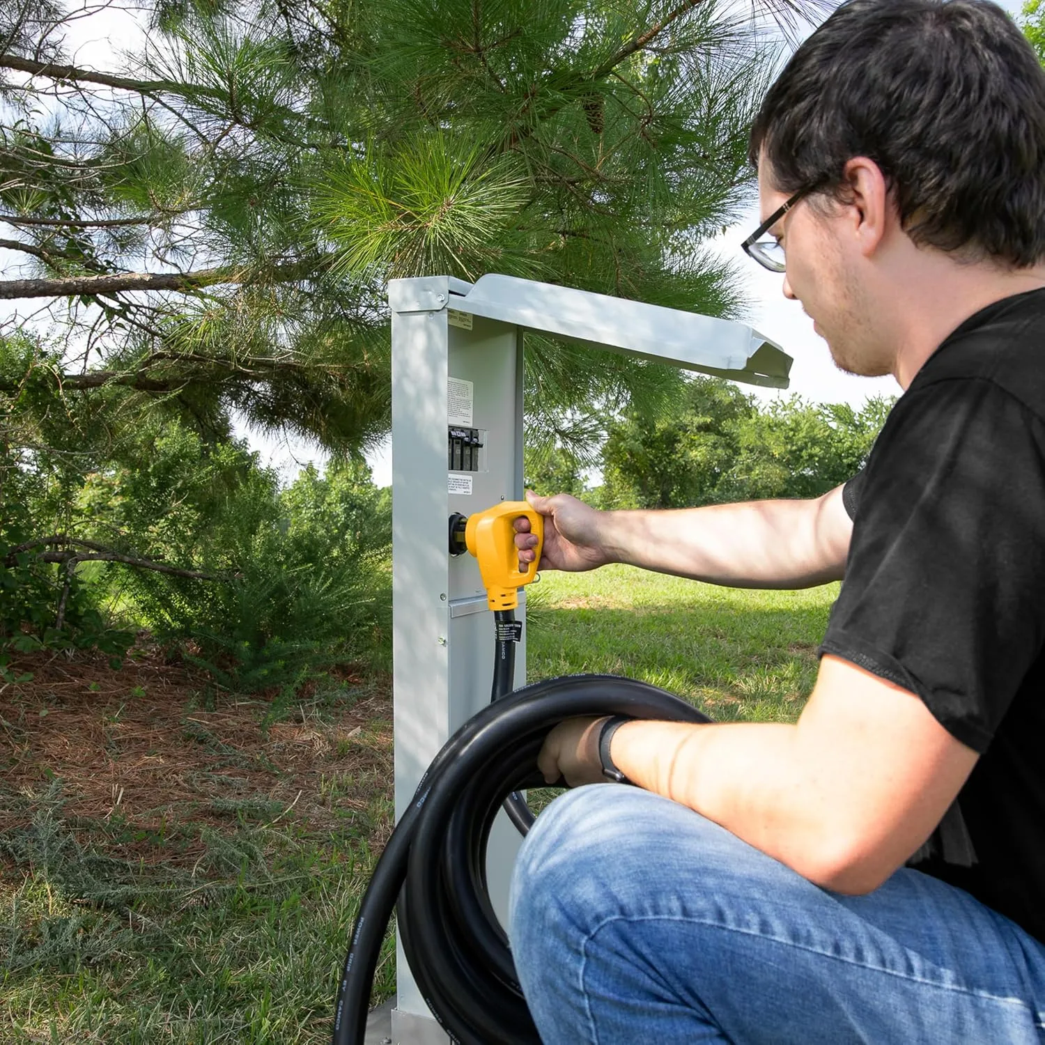 Camco Power Grip 50-Amp RV/EV Extension Cord
