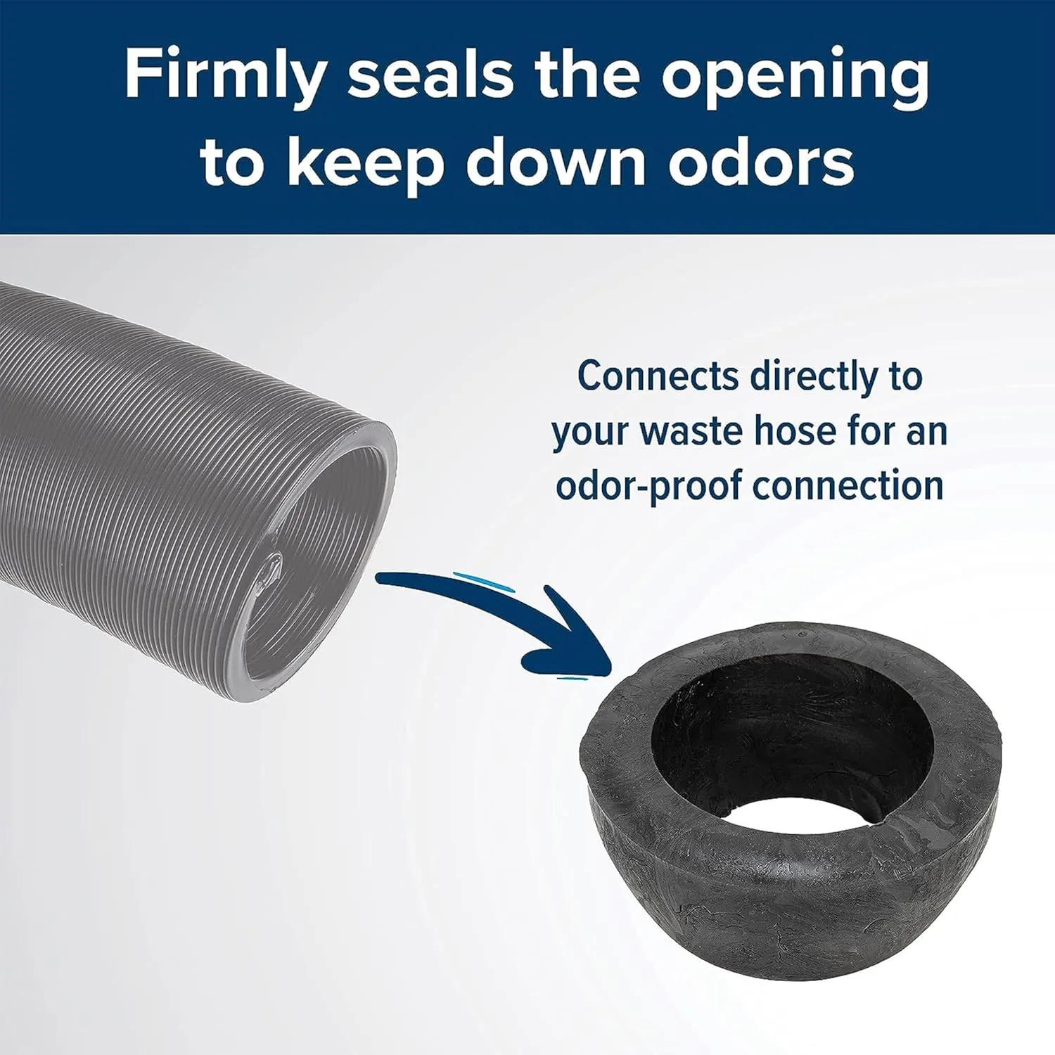 Camco 39312 Sewer Hose Seal - 4" x 3"