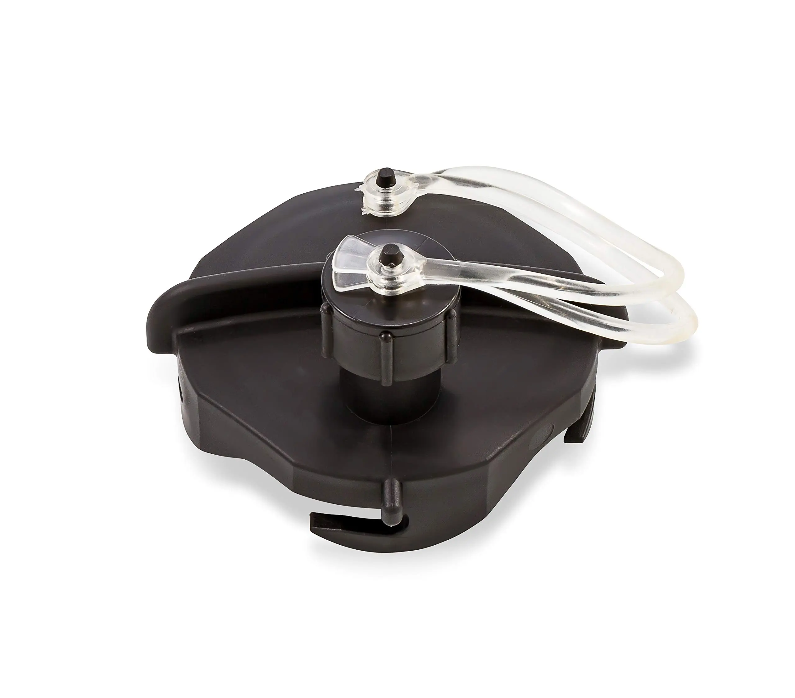 Camco 39463 Sewer Cap With Hose Connect, Black, 3/4"