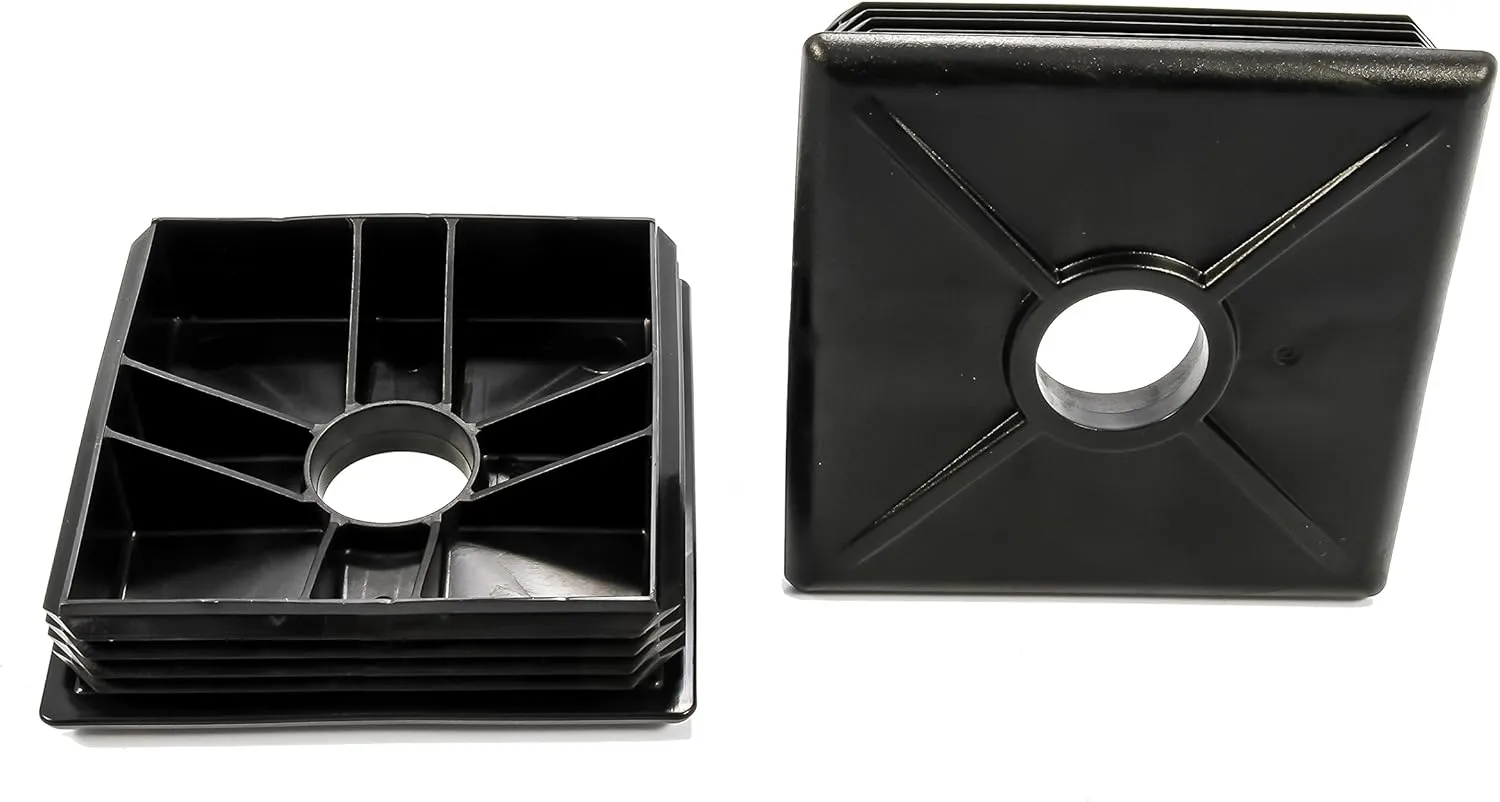 Camco RV Bumper Caps for 4-Inch Square Bumpers