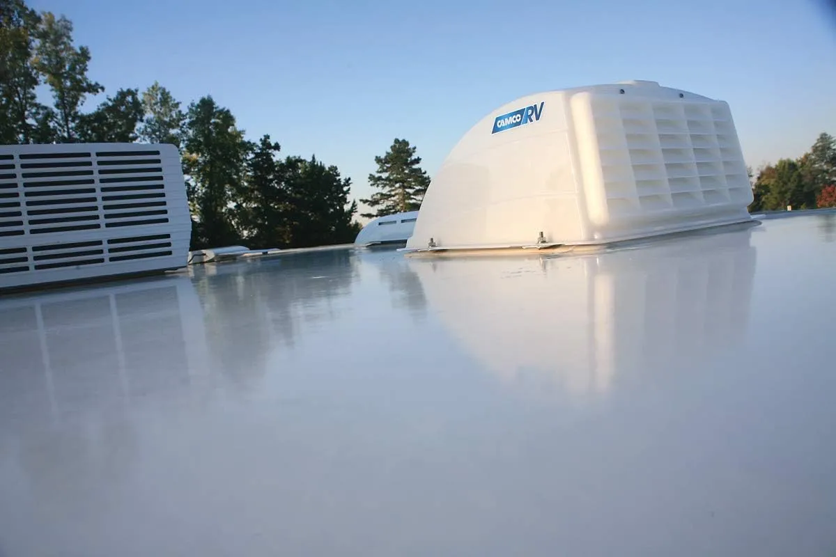 Camco 40431 RV White Roof Vent Cover Standard White
