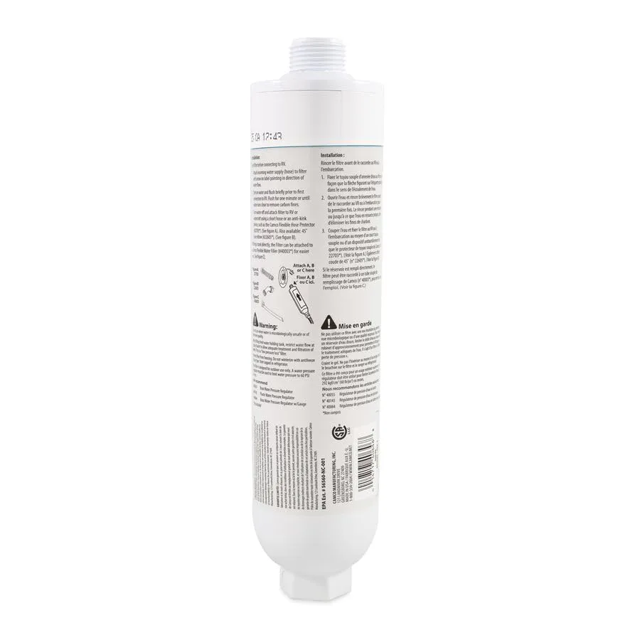 Camco 40646 TastePURE RV & Marine Water Filter