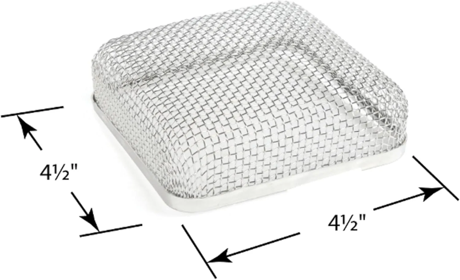Camco 42150 Flying Insect Screen - WH 200,4.5" X 4.5" X 1.3", White