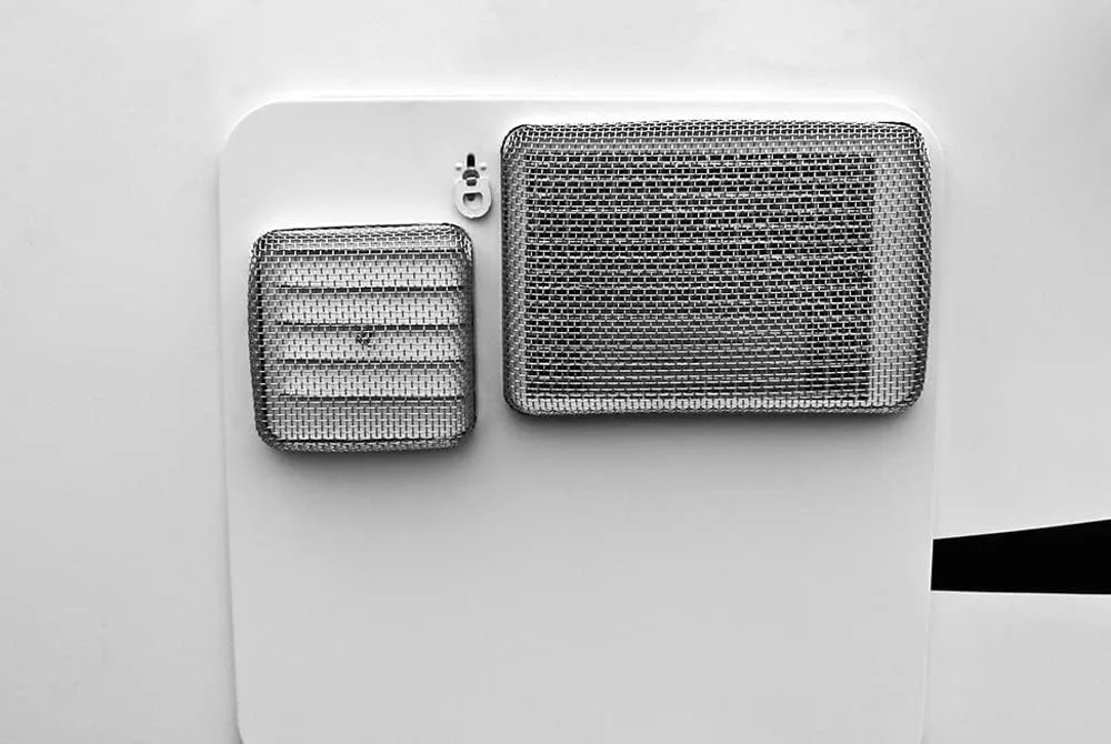 Camco 42150 Flying Insect Screen - WH 200,4.5" X 4.5" X 1.3", White