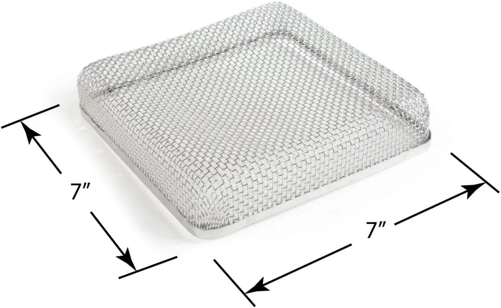 Camco 42151 Flying Insect Water Heater Screen - WH 400,6.75" X 6.75" X 1.3", Gray