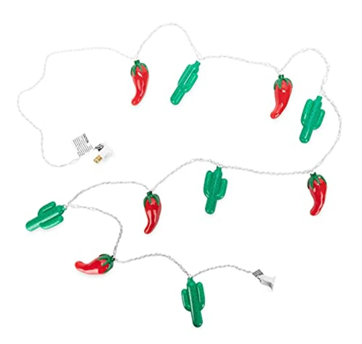 Camco 42659 Chili and Cactus Party Light 8 Foot (Pack of 1)