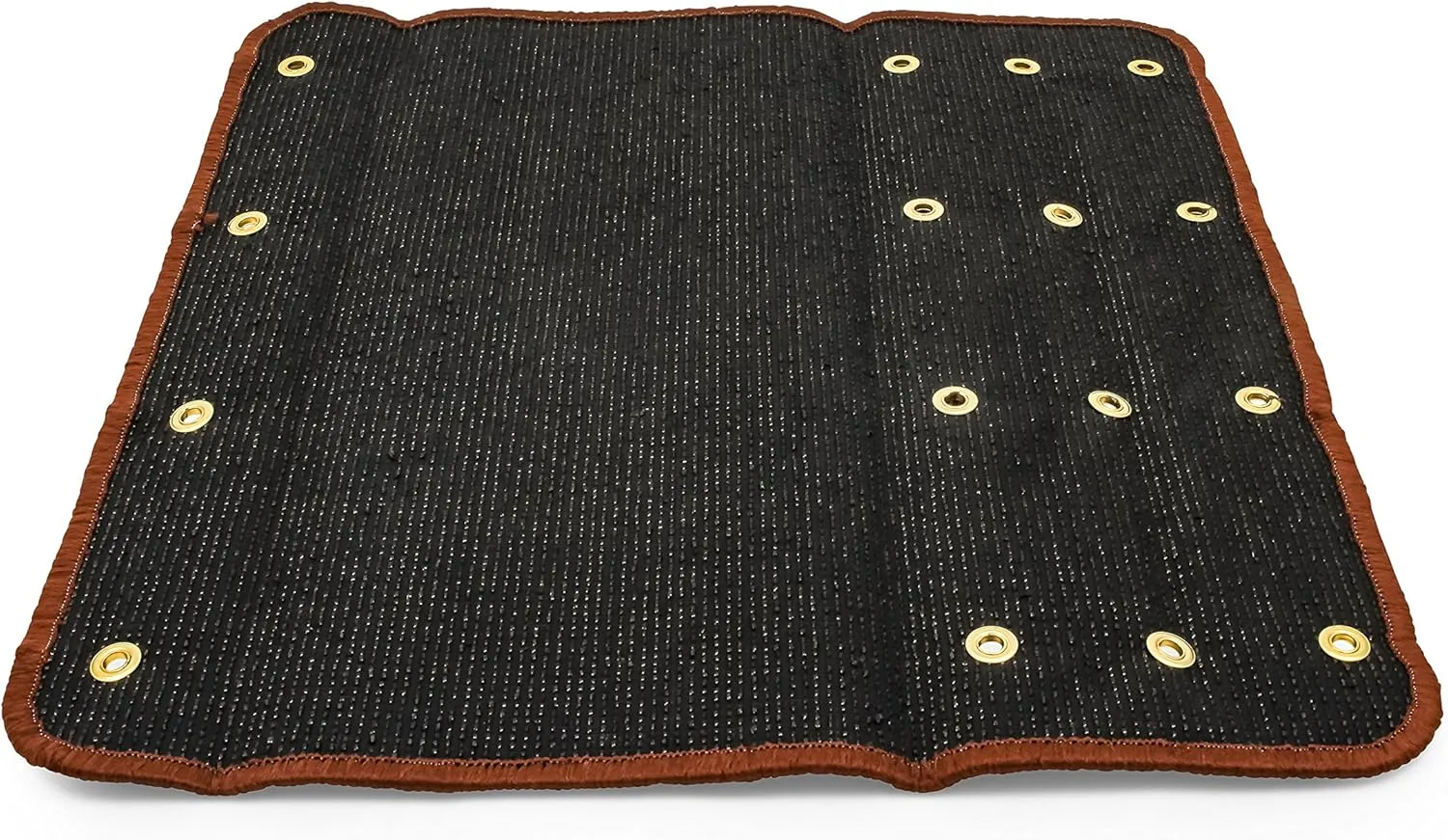CAMCO 42944 Premium Wrap Around RV Step Rug Turf 22 x 23 Brown