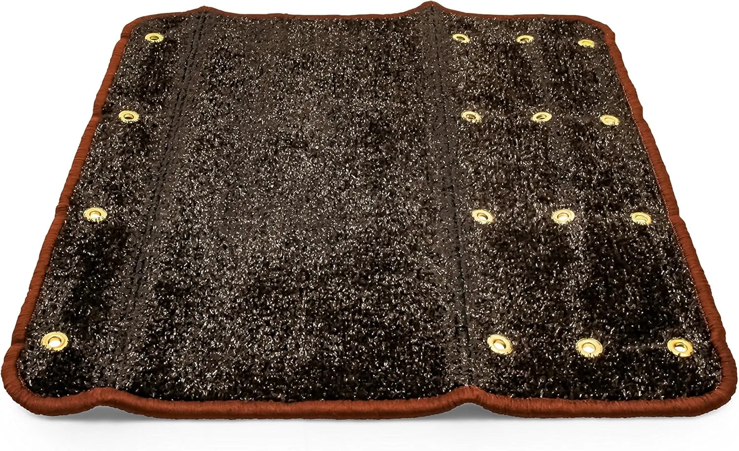 CAMCO 42944 Premium Wrap Around RV Step Rug Turf 22 x 23 Brown