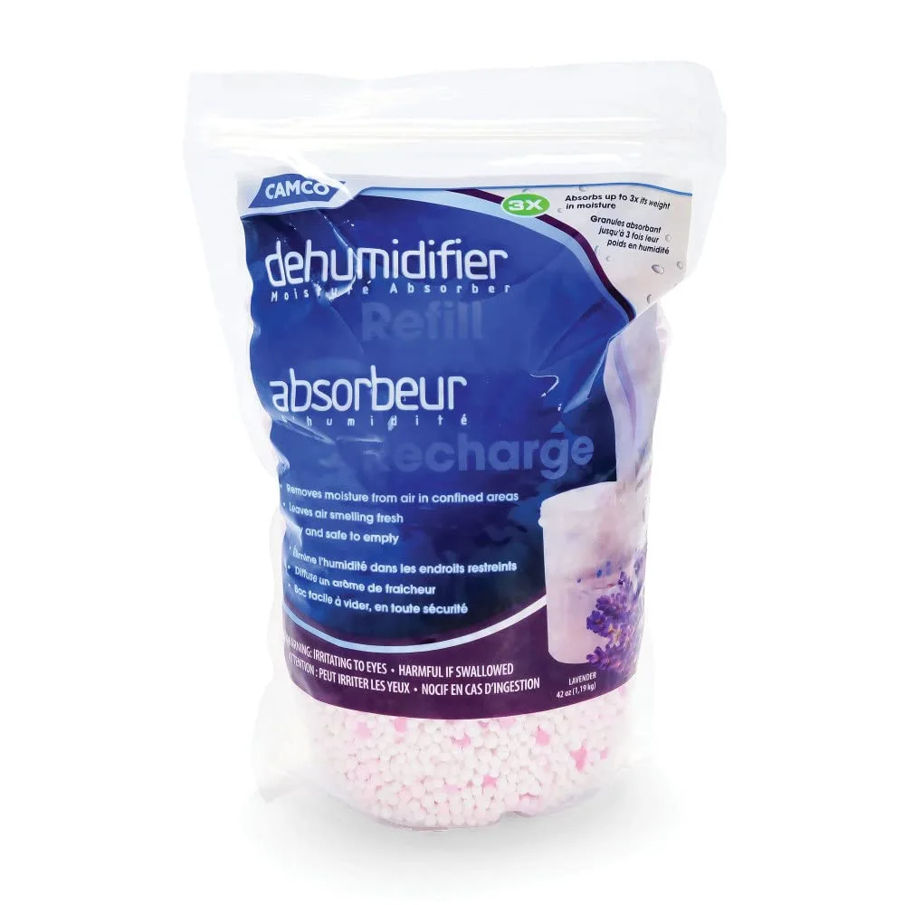 Camco Moisture Absorber Refillable Dehumidifier - Lavender