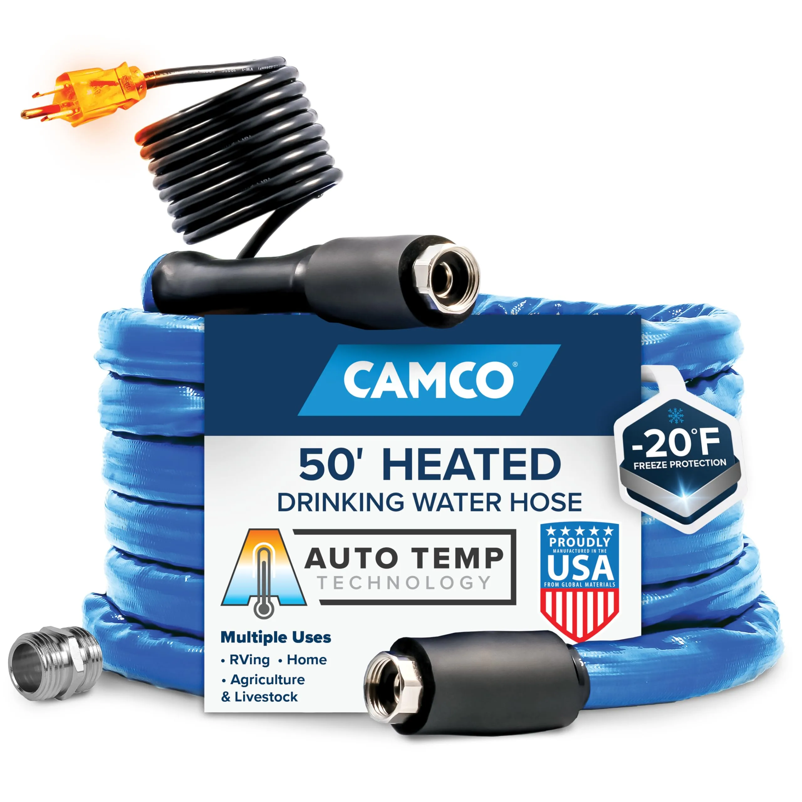 Camco Heated Drinking Water Hose for RVs