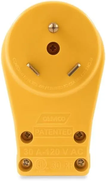 Camco Mfg 55242 30-Amp Power Grip Plug