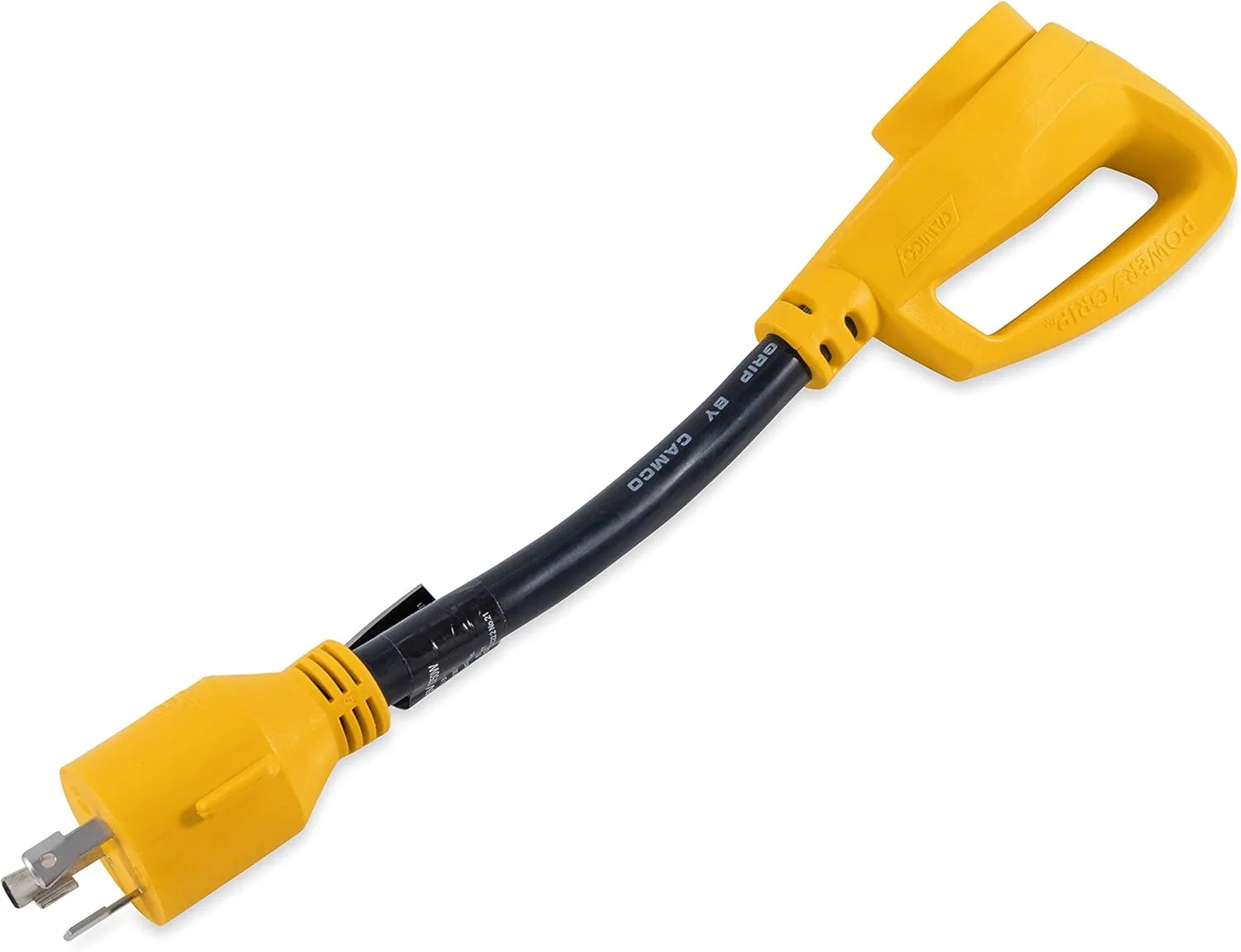 CAMCO PowerGrip 12-inch 30A Generator Adapter (TT-30 Female)