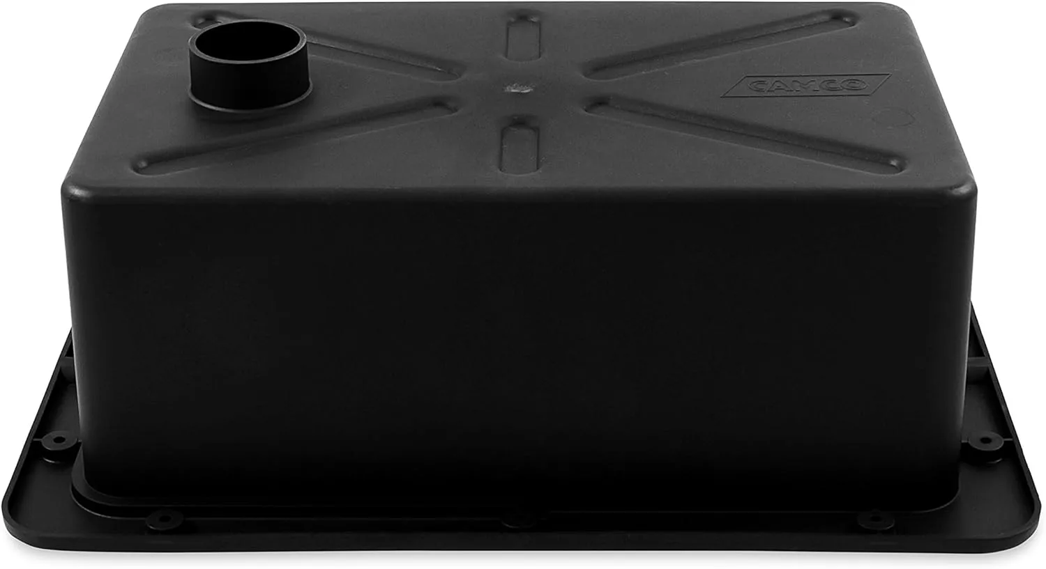 Camco 55371 Vented RV/Marine Battery Box, Standard - Protects Your RV or Marine Battery from Collisions and Contaminants - Holds (1) Group 24 Battery