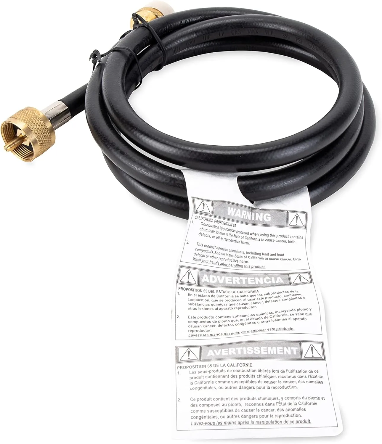 Camco 59045 5' Propane Extension Hose , Black