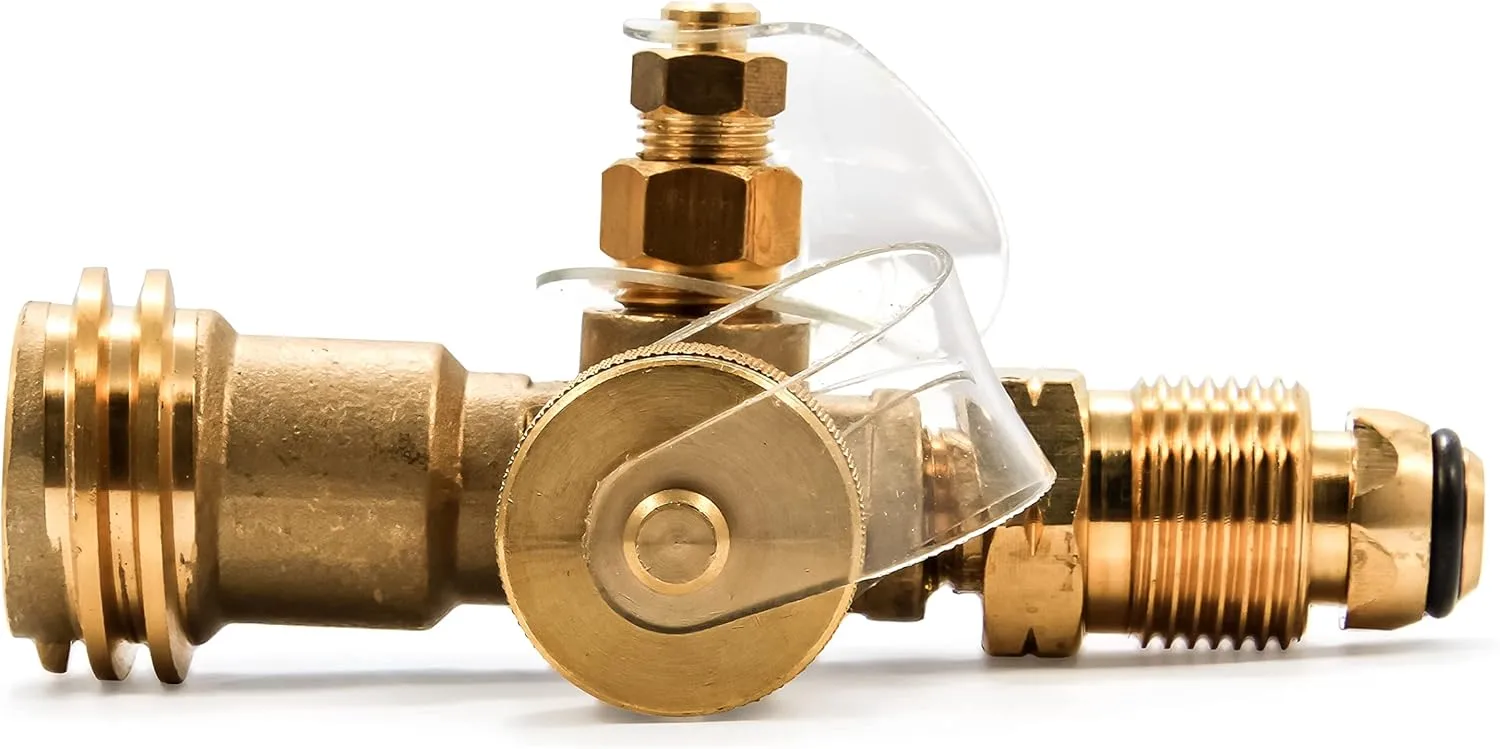 Camco 59125 Propane Brass Tee with 5' Hose