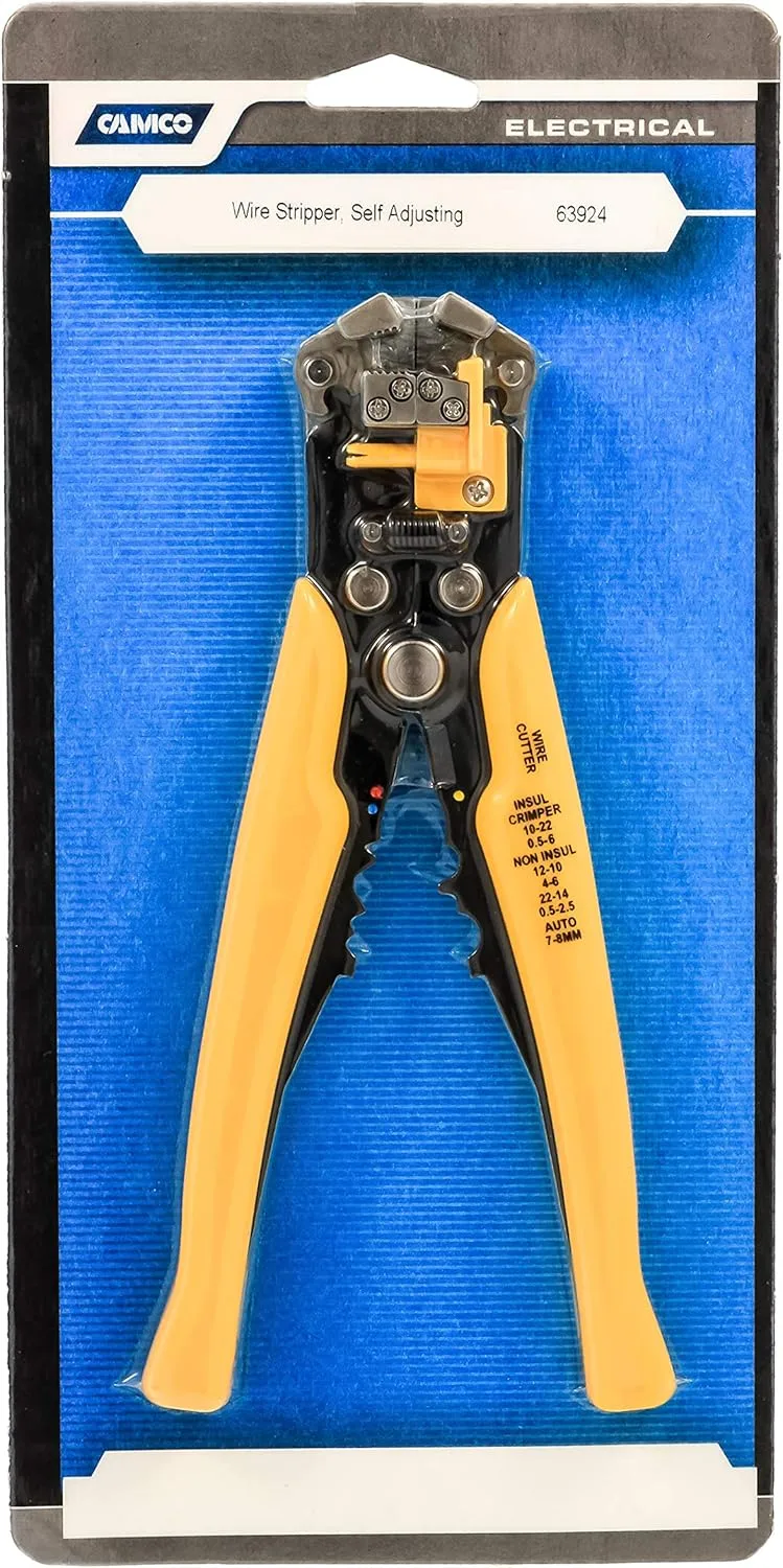 Camco 63924 Self-Adjusting Wire Stripper
