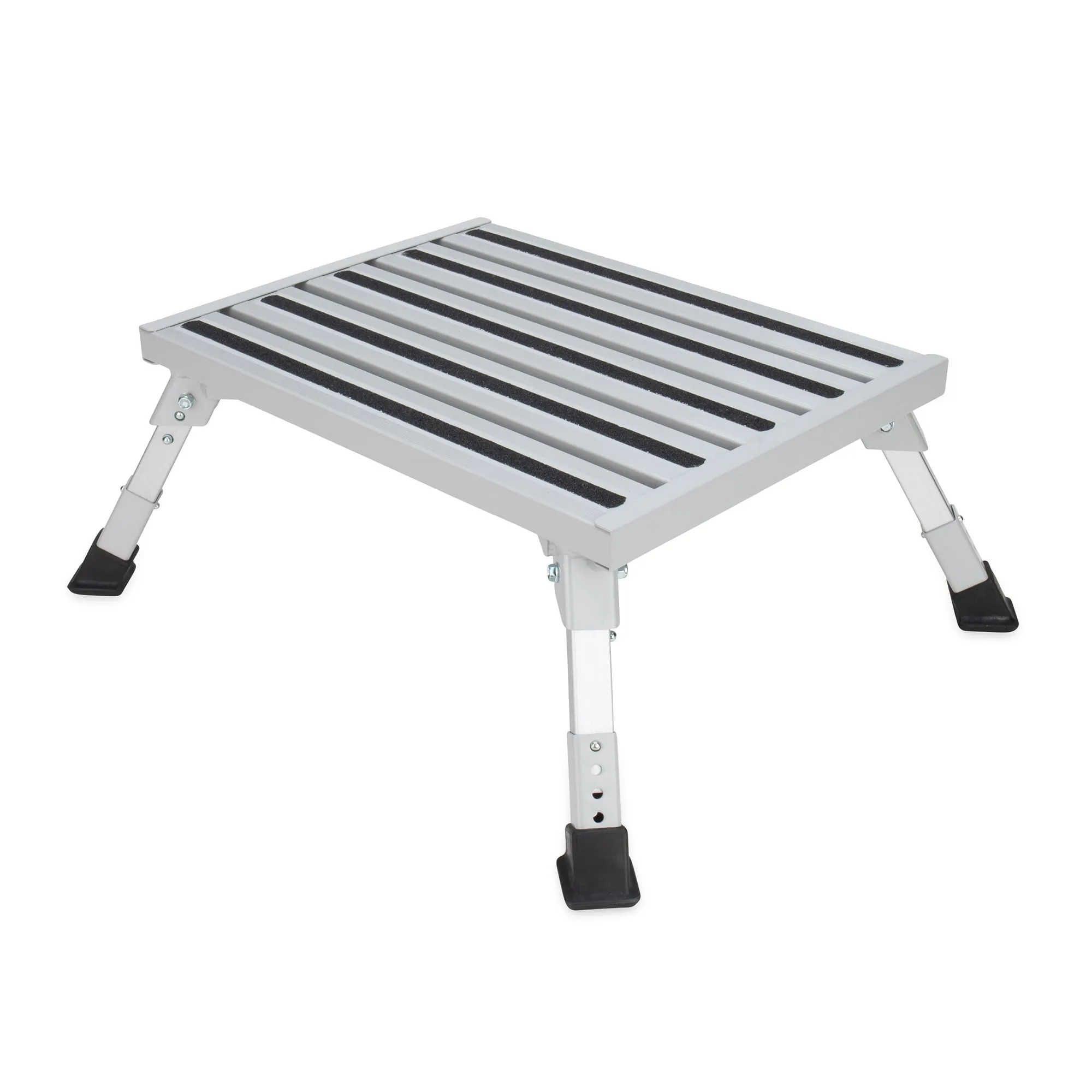 CAMCO Aluminum Platform RV Step Stool (19 x 14.5 in)