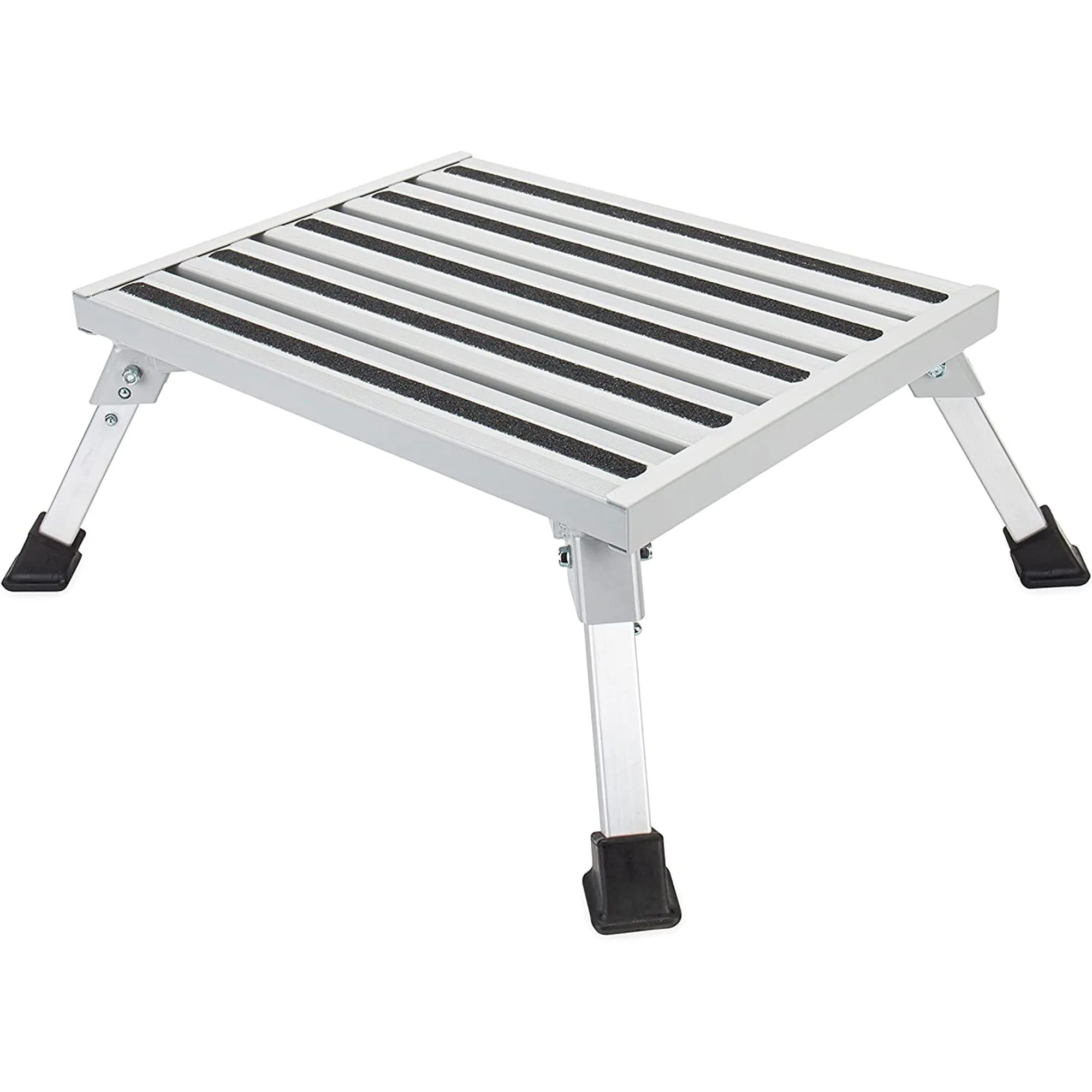 CAMCO Aluminum Platform RV Step Stool (19 x 14.5 in)