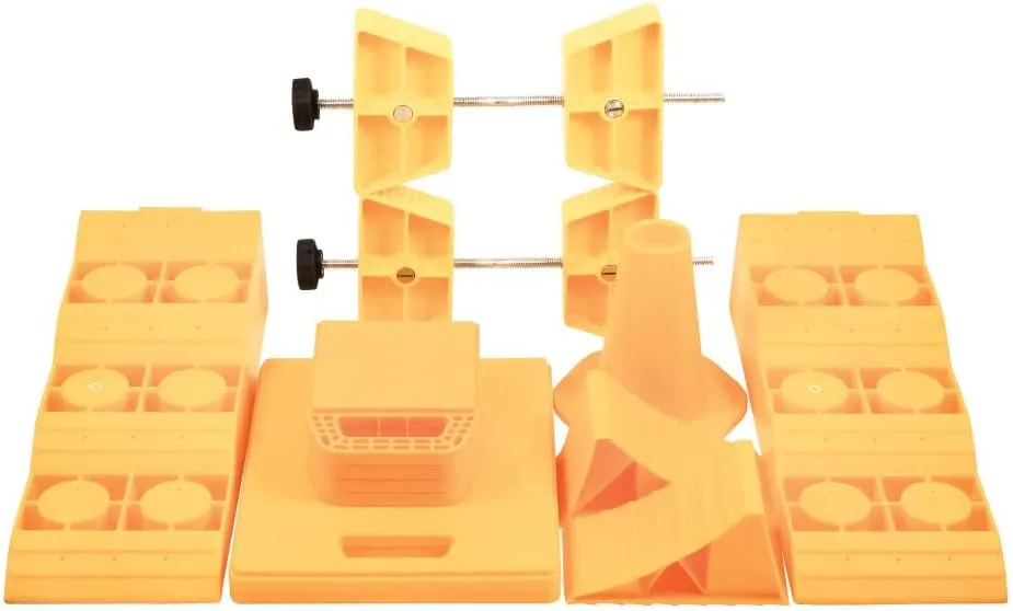 Camco Big Bag Stabilization Kit - Includes facilities to level and stabilize Your RV
