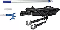 Camco Boat Cover Support Kit, Telescoping 30-50 in with 50-ft Strap