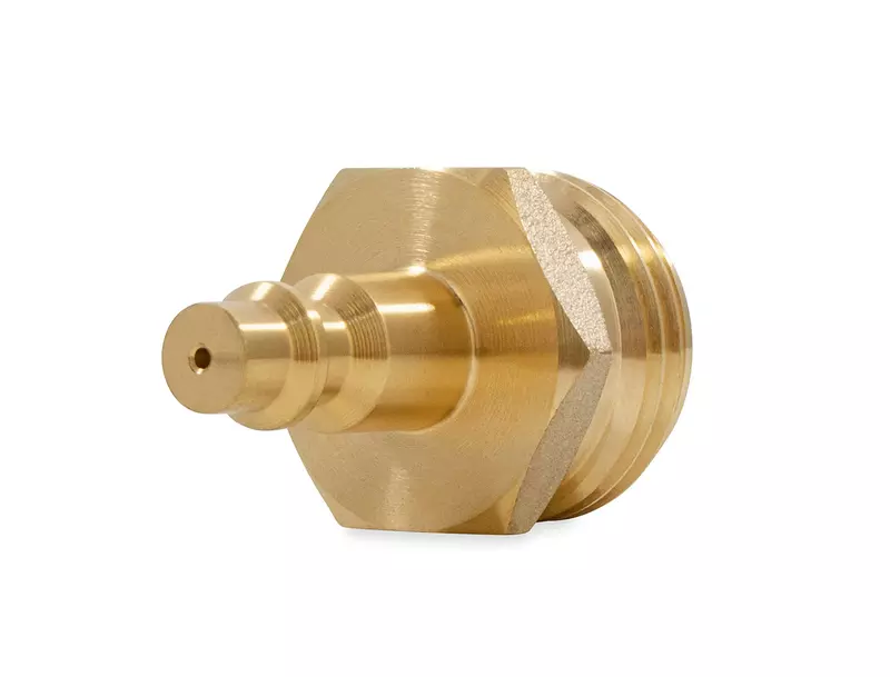 Camco Blow Out Plug With Brass Quick Connect-Aids in Removal of Water From Water Lines (36143)
