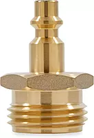 Camco Blow Out Plug With Brass Quick Connect-Aids in Removal of Water From Water Lines (36143)