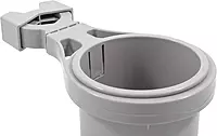 CAMCO Clamp-On Rail Mounted Cup Holder