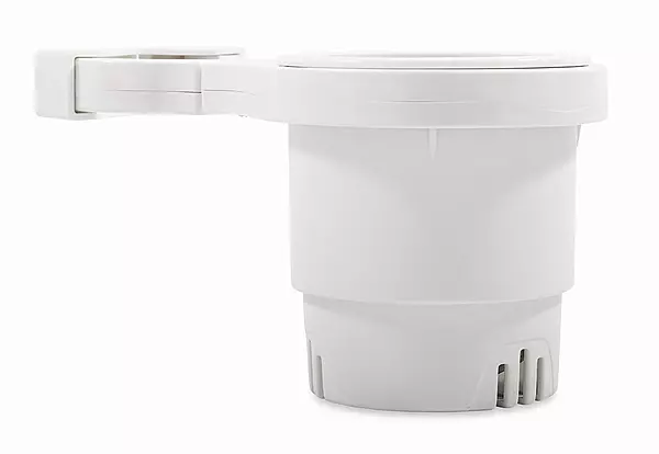 CAMCO Clamp-On Rail Mounted Cup Holder
