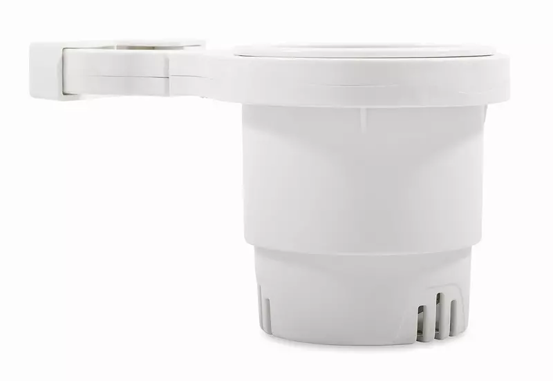 CAMCO Clamp-On Rail Mounted Cup Holder
