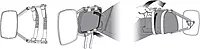 Camco Clamp-On Towing Mirror