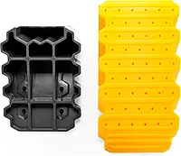 Camco Curved RV Leveler & Wheel Chock - 1-Pack (44423)