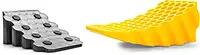 Camco Curved RV Leveler & Wheel Chock - 1-Pack (44423)
