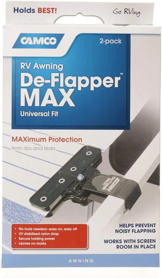 Camco RV Awning De-Flapper 2-Pack