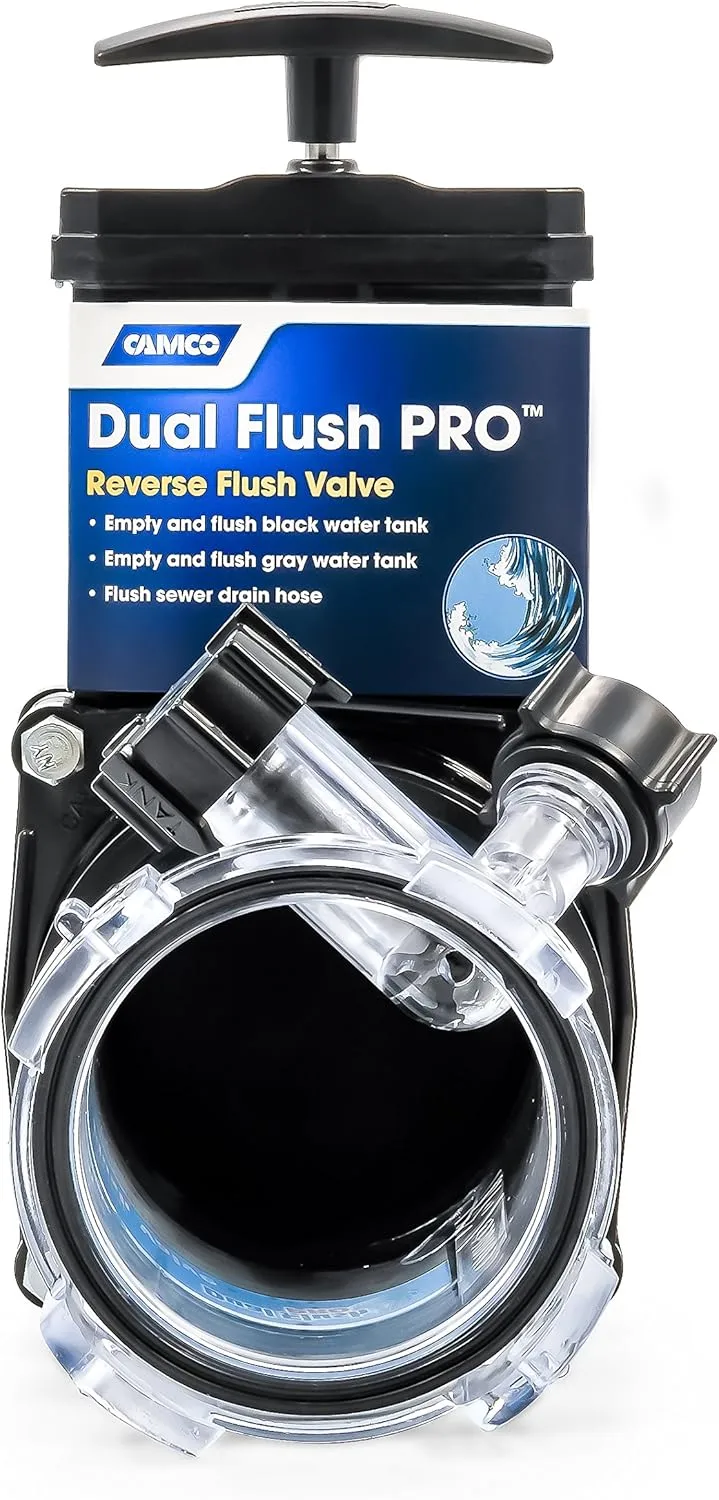 CAMCO Dual Flush RV Holding Tank Rinser