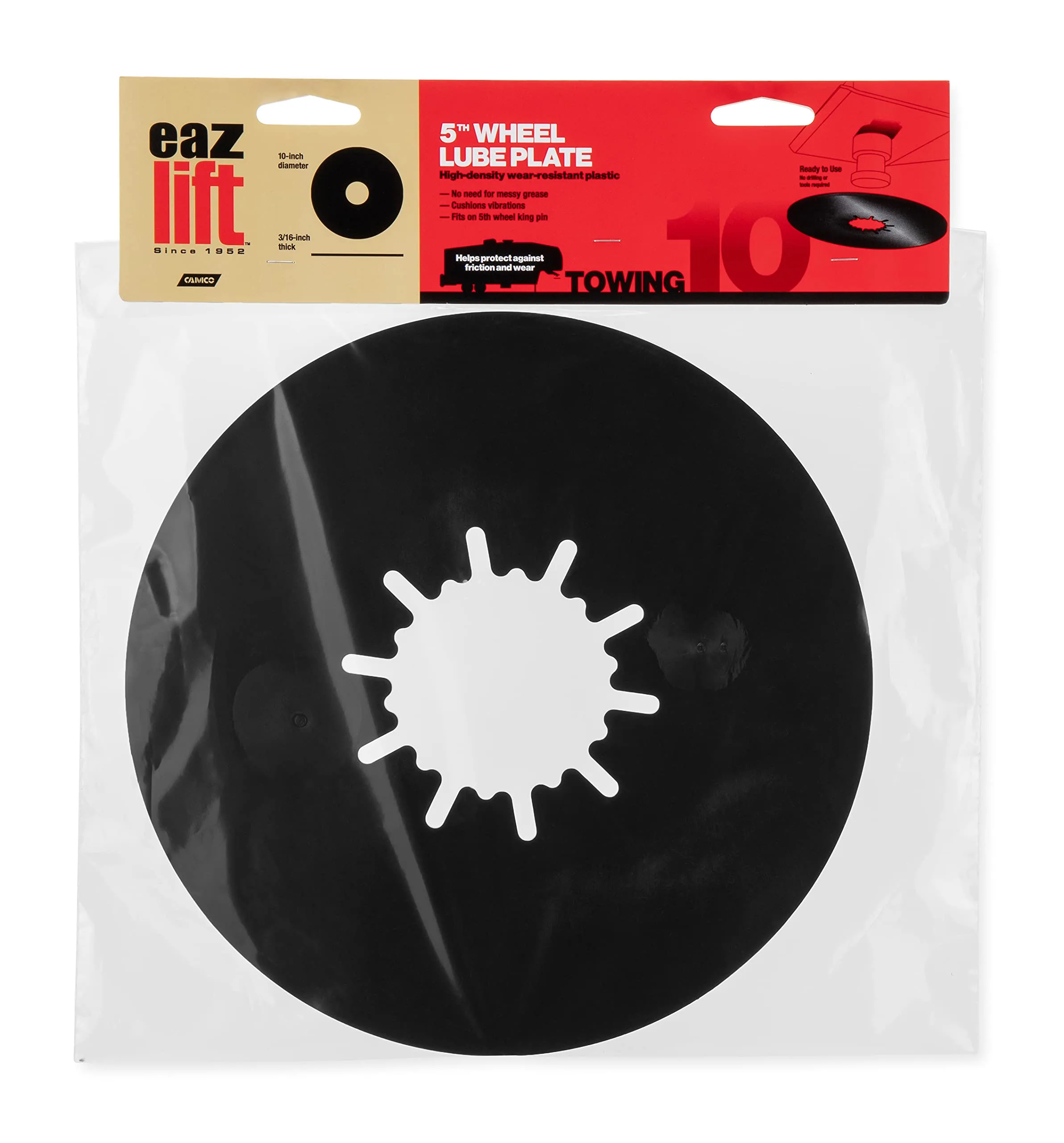 Camco EAZ-Lift Camper/RV 5th Wheel Lube Plate
