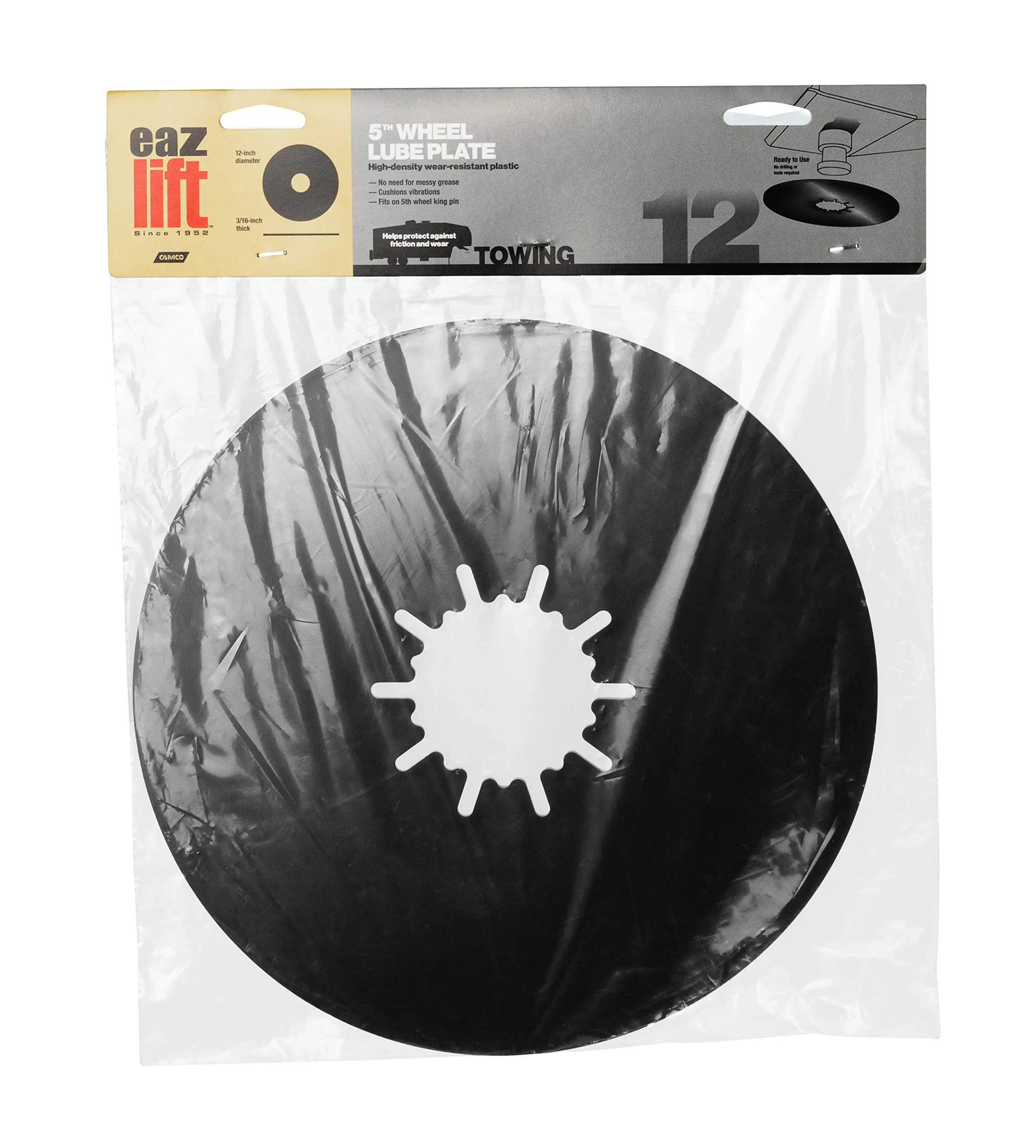 Camco EAZ-Lift Camper/RV 5th Wheel Lube Plate
