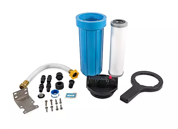 Camco EVO Marine Water Filter | Offers Premium Water Filtration for Your Boat's Fresh Water Supply | Features Multiple