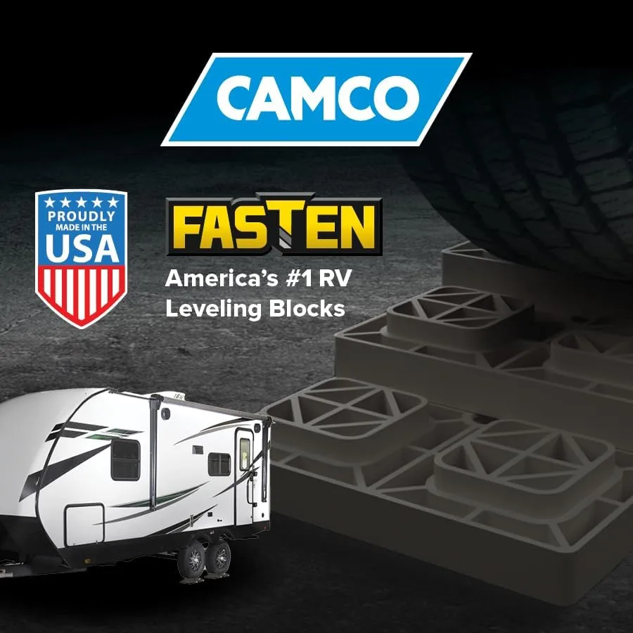 Camco FasTen Camper / RV Leveling Blocks