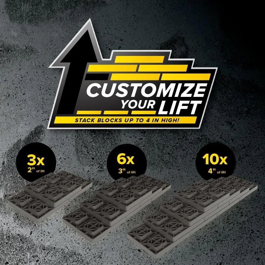 Camco FasTen Camper / RV Leveling Blocks