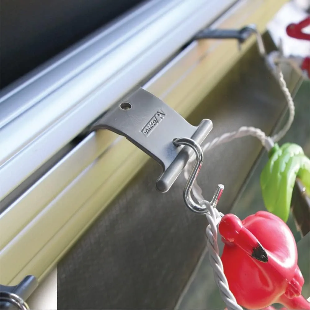 Camco Gray RV Party Light Holder - 7 Pack (42693)
