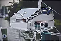 Camco Kuuma 58182 Stow N' Go Grill Rail Mount