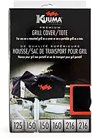 Camco Kuuma Black Portable Grill Cover | Safely Protects Kuuma Grills from Outdoor Elements | For Use on Mounted Kuuma