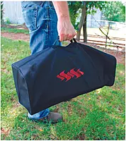 Camco Kuuma Black Portable Grill Cover | Safely Protects Kuuma Grills from Outdoor Elements | For Use on Mounted Kuuma