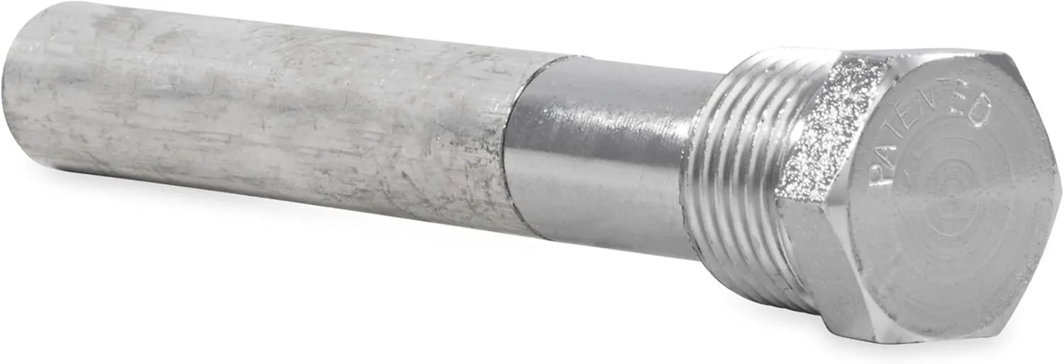 Camco Magnesium RV Anode Rod for Atwood Water Heaters - 1/2" NPT x 4.5" L (11553)