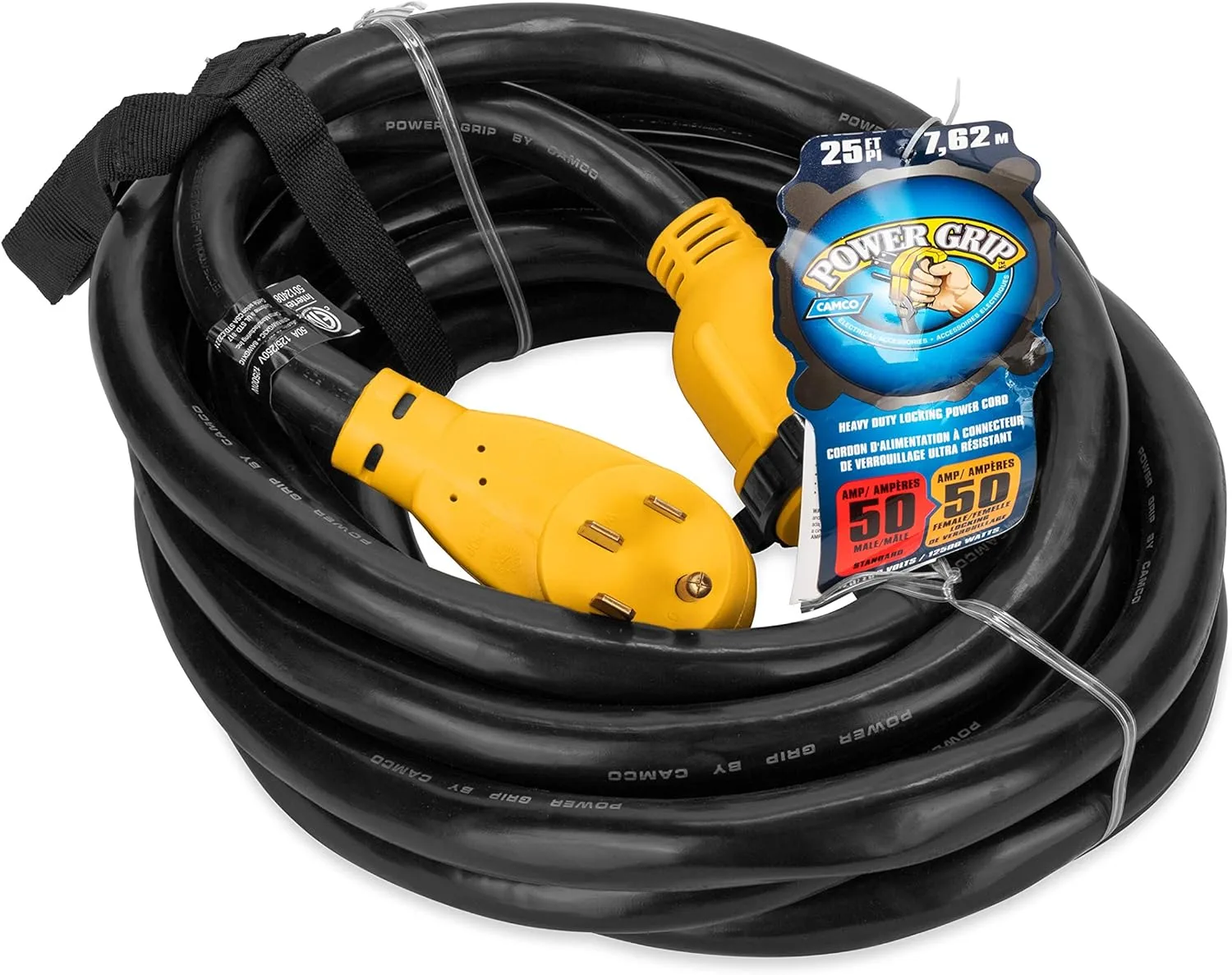 Camco Power Grip 50-Amp RV/EV Extension Cord