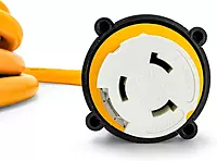 Camco PowerGrip 50 Amp Marine Power Extension Cord with Locking Adapters
