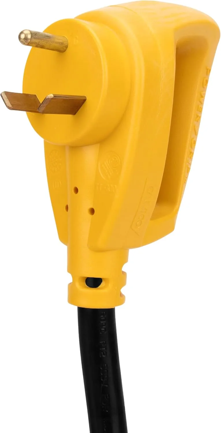 CAMCO PowerGrip 30-Amp RV/EV Extension Cord, 10-Gauge