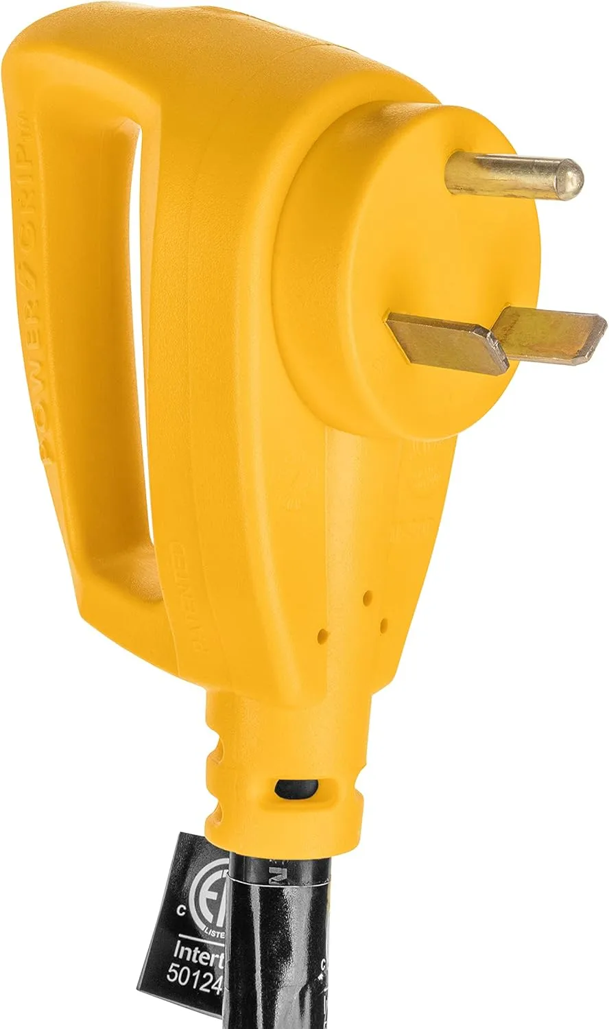 Camco PowerGrip Camper/RV Maximizer 45-Amp Adapter | Combines Power from 15-Amp and 30-Amp Outlets to Generate 45-Amps (55025)